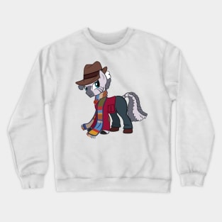 Zecora as the 4th Doctor Crewneck Sweatshirt